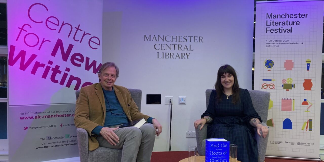 ‘sounds unheard’ Joe Boyd at Manchester Literature Festival